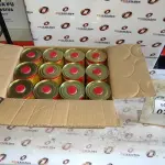 12 LATAS DE REMOVEDORES DE TINTAS E TEXTURAS DE 900ML CADA. (NO ESTADO) ATENÇÃO! FAZER A VISITAÇÃO ANTES DE ARREMATAR, NÃO SABEMOS SE FUNCIONA, LEILÃO NÃO TEM GARANTIA E NEM DEVOLUÇÃO, SUJEITO A POSSÍVEIS AVARIAS VISÍVEIS/OCULTAS E/OU AUSÊNCIA DE COMPONENTES.