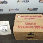 12 LATAS DE REMOVEDORES DE TINTAS E TEXTURAS DE 900ML CADA. (NO ESTADO) ATENÇÃO! FAZER A VISITAÇÃO ANTES DE ARREMATAR, NÃO SABEMOS SE FUNCIONA, LEILÃO NÃO TEM GARANTIA E NEM DEVOLUÇÃO, SUJEITO A POSSÍVEIS AVARIAS VISÍVEIS/OCULTAS E/OU AUSÊNCIA DE COMPONENTES.