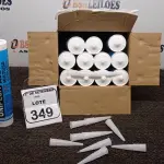 12 CARTUCHOS DE SILICONE ACÉTICO MULTIUSO DE 250ML CADA MARCA UNIPEGA. (NO ESTADO) ATENÇÃO! FAZER A VISITAÇÃO ANTES DE ARREMATAR, NÃO SABEMOS SE FUNCIONA, LEILÃO NÃO TEM GARANTIA E NEM DEVOLUÇÃO, SUJEITO A POSSÍVEIS AVARIAS VISÍVEIS/OCULTAS E/OU AUSÊNCIA DE COMPONENTES.