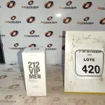 01 PERFUME 212 VIP MEN 100ML. (NO ESTADO) ATENÇÃO! FAZER A VISITAÇÃO ANTES DE ARREMATAR, NÃO SABEMOS SE FUNCIONA, LEILÃO NÃO TEM GARANTIA E NEM DEVOLUÇÃO, SUJEITO A POSSÍVEIS AVARIAS VISÍVEIS/OCULTAS E/OU AUSÊNCIA DE COMPONENTES.