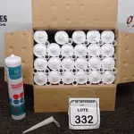 12 UNIDADES DE SILICONE ACÉTICO INCOLOR DE 240G CADA MARCA MONUMENTAL. (NO ESTADO) ATENÇÃO! FAZER A VISITAÇÃO ANTES DE ARREMATAR, NÃO SABEMOS SE FUNCIONA, LEILÃO NÃO TEM GARANTIA E NEM DEVOLUÇÃO, SUJEITO A POSSÍVEIS AVARIAS VISÍVEIS/OCULTAS E/OU AUSÊNCIA DE COMPONENTES.