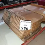20 PLACAS DE MADEIRA. (NO ESTADO) ATENÇÃO! FAZER A VISITAÇÃO ANTES DE ARREMATAR, NÃO SABEMOS SE FUNCIONA, LEILÃO NÃO TEM GARANTIA E NEM DEVOLUÇÃO, SUJEITO A POSSÍVEIS AVARIAS VISÍVEIS/OCULTAS E/OU AUSÊNCIA DE COMPONENTES.