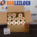 12 LATAS DE REMOVEDORES DE TINTAS E TEXTURAS DE 900ML CADA. (NO ESTADO) ATENÇÃO! FAZER A VISITAÇÃO ANTES DE ARREMATAR, NÃO SABEMOS SE FUNCIONA, LEILÃO NÃO TEM GARANTIA E NEM DEVOLUÇÃO, SUJEITO A POSSÍVEIS AVARIAS VISÍVEIS/OCULTAS E/OU AUSÊNCIA DE COMPONENTES.