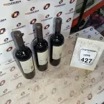 03 GARRAFAS DE VINHO TINTO CABERNET MALBEC ARGENTINO DE 750ML CADA MARCA D.V CATENA. (NO ESTADO) ATENÇÃO! FAZER A VISITAÇÃO ANTES DE ARREMATAR, NÃO SABEMOS SE FUNCIONA, LEILÃO NÃO TEM GARANTIA E NEM DEVOLUÇÃO, SUJEITO A POSSÍVEIS AVARIAS VISÍVEIS/OCULTAS E/OU AUSÊNCIA DE COMPONENTES.