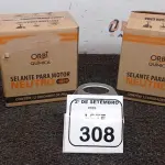 24 BISNAGAS DE ADESIVO SILICONE SELANTE PARA MOTOR NEUTRO DE 70G CADA MARCA ORBI QUÍMICA. (NO ESTADO) ATENÇÃO! FAZER A VISITAÇÃO ANTES DE ARREMATAR, NÃO SABEMOS SE FUNCIONA, LEILÃO NÃO TEM GARANTIA E NEM DEVOLUÇÃO, SUJEITO A POSSÍVEIS AVARIAS VISÍVEIS/OCULTAS E/OU AUSÊNCIA DE COMPONENTES.