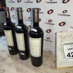 03 GARRAFAS DE VINHO TINTO CABERNET MALBEC ARGENTINO DE 750ML CADA MARCA D.V CATENA. (NO ESTADO) ATENÇÃO! FAZER A VISITAÇÃO ANTES DE ARREMATAR, NÃO SABEMOS SE FUNCIONA, LEILÃO NÃO TEM GARANTIA E NEM DEVOLUÇÃO, SUJEITO A POSSÍVEIS AVARIAS VISÍVEIS/OCULTAS E/OU AUSÊNCIA DE COMPONENTES.