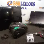 01 TV 32’’ MARCA SAMSUNG, 01 MONITOR MARCA LG, 02 TWEETER E 01 ASPIRADOR DE PÓ INCOMPLETO. (NO ESTADO) ATENÇÃO! FAZER A VISITAÇÃO ANTES DE ARREMATAR, NÃO SABEMOS SE FUNCIONA, LEILÃO NÃO TEM GARANTIA E NEM DEVOLUÇÃO, SUJEITO A POSSÍVEIS AVARIAS VISÍVEIS/OCULTAS E/OU AUSÊNCIA DE COMPONENTES.