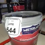 01 BALDE DE TINTA PVA NA COR MARFIM DE 16L MARCA MISTERLAR. (NO ESTADO) ATENÇÃO! FAZER A VISITAÇÃO ANTES DE ARREMATAR, NÃO SABEMOS SE FUNCIONA, LEILÃO NÃO TEM GARANTIA E NEM DEVOLUÇÃO, SUJEITO A POSSÍVEIS AVARIAS VISÍVEIS/OCULTAS E/OU AUSÊNCIA DE COMPONENTES.