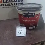 01 BALDE DE TINTA PVA NA COR BRANCA DE 14L MARCA MISTERLAR. (NO ESTADO) ATENÇÃO! FAZER A VISITAÇÃO ANTES DE ARREMATAR, NÃO SABEMOS SE FUNCIONA, LEILÃO NÃO TEM GARANTIA E NEM DEVOLUÇÃO, SUJEITO A POSSÍVEIS AVARIAS VISÍVEIS/OCULTAS E/OU AUSÊNCIA DE COMPONENTES.