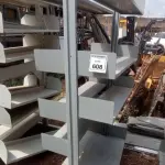 01 ESTANTE DE FERRO. (NO ESTADO) ATENÇÃO! FAZER A VISITAÇÃO ANTES DE ARREMATAR, NÃO SABEMOS SE FUNCIONA, LEILÃO NÃO TEM GARANTIA E NEM DEVOLUÇÃO, SUJEITO A POSSÍVEIS AVARIAS VISÍVEIS/OCULTAS E/OU AUSÊNCIA DE COMPONENTES.