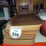 20 PLACAS DE MADEIRA. (NO ESTADO) ATENÇÃO! FAZER A VISITAÇÃO ANTES DE ARREMATAR, NÃO SABEMOS SE FUNCIONA, LEILÃO NÃO TEM GARANTIA E NEM DEVOLUÇÃO, SUJEITO A POSSÍVEIS AVARIAS VISÍVEIS/OCULTAS E/OU AUSÊNCIA DE COMPONENTES.