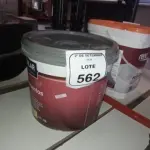 01 BALDE DE TINTA PVA NA COR MARFIM DE 16L MARCA MISTERLAR. (NO ESTADO) ATENÇÃO! FAZER A VISITAÇÃO ANTES DE ARREMATAR, NÃO SABEMOS SE FUNCIONA, LEILÃO NÃO TEM GARANTIA E NEM DEVOLUÇÃO, SUJEITO A POSSÍVEIS AVARIAS VISÍVEIS/OCULTAS E/OU AUSÊNCIA DE COMPONENTES.