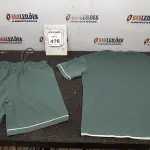01 CONJUNTO OVERSIZED TAM P SEM USO. (NO ESTADO) ATENÇÃO! FAZER A VISITAÇÃO ANTES DE ARREMATAR, NÃO SABEMOS SE FUNCIONA, LEILÃO NÃO TEM GARANTIA E NEM DEVOLUÇÃO, SUJEITO A POSSÍVEIS AVARIAS VISÍVEIS/OCULTAS E/OU AUSÊNCIA DE COMPONENTES.