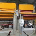 06 CADEIRAS INFANTIS NA COR AMARELA. (NO ESTADO) ATENÇÃO! FAZER A VISITAÇÃO ANTES DE ARREMATAR, NÃO SABEMOS SE FUNCIONA, LEILÃO NÃO TEM GARANTIA E NEM DEVOLUÇÃO, SUJEITO A POSSÍVEIS AVARIAS VISÍVEIS/OCULTAS E/OU AUSÊNCIA DE COMPONENTES.