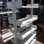 01 ESTANTE DE FERRO. (NO ESTADO) ATENÇÃO! FAZER A VISITAÇÃO ANTES DE ARREMATAR, NÃO SABEMOS SE FUNCIONA, LEILÃO NÃO TEM GARANTIA E NEM DEVOLUÇÃO, SUJEITO A POSSÍVEIS AVARIAS VISÍVEIS/OCULTAS E/OU AUSÊNCIA DE COMPONENTES.