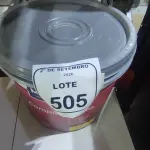 01 BALDE DE TINTA PVA NA COR BRANCA DE 14L MARCA MISTERLAR. (NO ESTADO) ATENÇÃO! FAZER A VISITAÇÃO ANTES DE ARREMATAR, NÃO SABEMOS SE FUNCIONA, LEILÃO NÃO TEM GARANTIA E NEM DEVOLUÇÃO, SUJEITO A POSSÍVEIS AVARIAS VISÍVEIS/OCULTAS E/OU AUSÊNCIA DE COMPONENTES.