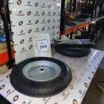 02 RODAS DE CARRINHO DE MÃO. (NO ESTADO) ATENÇÃO! FAZER A VISITAÇÃO ANTES DE ARREMATAR, NÃO SABEMOS SE FUNCIONA, LEILÃO NÃO TEM GARANTIA E NEM DEVOLUÇÃO, SUJEITO A POSSÍVEIS AVARIAS VISÍVEIS/OCULTAS E/OU AUSÊNCIA DE COMPONENTES.