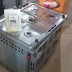 01 FOGÃO DE 05 BOCAS MARCA ELECTROLUX E 01 MOTOR DE CANCELA AUTOMÁTICA INCOMPLETO. (NO ESTADO) ATENÇÃO! FAZER A VISITAÇÃO ANTES DE ARREMATAR, NÃO SABEMOS SE FUNCIONA, LEILÃO NÃO TEM GARANTIA E NEM DEVOLUÇÃO, SUJEITO A POSSÍVEIS AVARIAS VISÍVEIS/OCULTAS E/OU AUSÊNCIA DE COMPONENTES.