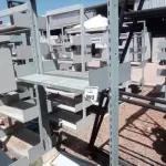 01 ESTANTE DE FERRO. (NO ESTADO) ATENÇÃO! FAZER A VISITAÇÃO ANTES DE ARREMATAR, NÃO SABEMOS SE FUNCIONA, LEILÃO NÃO TEM GARANTIA E NEM DEVOLUÇÃO, SUJEITO A POSSÍVEIS AVARIAS VISÍVEIS/OCULTAS E/OU AUSÊNCIA DE COMPONENTES.