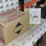 12 LATAS DE REMOVEDORES DE TINTAS E TEXTURAS DE 900ML CADA. (NO ESTADO) ATENÇÃO! FAZER A VISITAÇÃO ANTES DE ARREMATAR, NÃO SABEMOS SE FUNCIONA, LEILÃO NÃO TEM GARANTIA E NEM DEVOLUÇÃO, SUJEITO A POSSÍVEIS AVARIAS VISÍVEIS/OCULTAS E/OU AUSÊNCIA DE COMPONENTES.