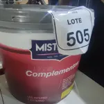 01 BALDE DE TINTA PVA NA COR BRANCA DE 14L MARCA MISTERLAR. (NO ESTADO) ATENÇÃO! FAZER A VISITAÇÃO ANTES DE ARREMATAR, NÃO SABEMOS SE FUNCIONA, LEILÃO NÃO TEM GARANTIA E NEM DEVOLUÇÃO, SUJEITO A POSSÍVEIS AVARIAS VISÍVEIS/OCULTAS E/OU AUSÊNCIA DE COMPONENTES.