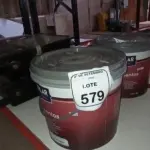 01 BALDE DE TINTA PVA NA COR BRANCA DE 14L MARCA MISTERLAR. (NO ESTADO) ATENÇÃO! FAZER A VISITAÇÃO ANTES DE ARREMATAR, NÃO SABEMOS SE FUNCIONA, LEILÃO NÃO TEM GARANTIA E NEM DEVOLUÇÃO, SUJEITO A POSSÍVEIS AVARIAS VISÍVEIS/OCULTAS E/OU AUSÊNCIA DE COMPONENTES.