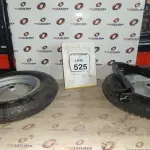 02 RODAS DE CARRINHO DE MÃO. (NO ESTADO) ATENÇÃO! FAZER A VISITAÇÃO ANTES DE ARREMATAR, NÃO SABEMOS SE FUNCIONA, LEILÃO NÃO TEM GARANTIA E NEM DEVOLUÇÃO, SUJEITO A POSSÍVEIS AVARIAS VISÍVEIS/OCULTAS E/OU AUSÊNCIA DE COMPONENTES.