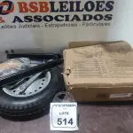 02 RODAS DE CARRINHO DE MÃO. (NO ESTADO) ATENÇÃO! FAZER A VISITAÇÃO ANTES DE ARREMATAR, NÃO SABEMOS SE FUNCIONA, LEILÃO NÃO TEM GARANTIA E NEM DEVOLUÇÃO, SUJEITO A POSSÍVEIS AVARIAS VISÍVEIS/OCULTAS E/OU AUSÊNCIA DE COMPONENTES.