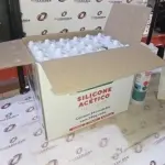 12 UNIDADES DE SILICONE ACÉTICO INCOLOR DE 240G CADA MARCA MONUMENTAL. (NO ESTADO) ATENÇÃO! FAZER A VISITAÇÃO ANTES DE ARREMATAR, NÃO SABEMOS SE FUNCIONA, LEILÃO NÃO TEM GARANTIA E NEM DEVOLUÇÃO, SUJEITO A POSSÍVEIS AVARIAS VISÍVEIS/OCULTAS E/OU AUSÊNCIA DE COMPONENTES.