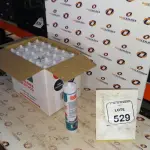 12 UNIDADES DE SILICONE ACÉTICO INCOLOR DE 240G CADA MARCA MONUMENTAL. (NO ESTADO) ATENÇÃO! FAZER A VISITAÇÃO ANTES DE ARREMATAR, NÃO SABEMOS SE FUNCIONA, LEILÃO NÃO TEM GARANTIA E NEM DEVOLUÇÃO, SUJEITO A POSSÍVEIS AVARIAS VISÍVEIS/OCULTAS E/OU AUSÊNCIA DE COMPONENTES.