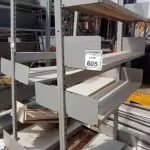 01 ESTANTE DE FERRO. (NO ESTADO) ATENÇÃO! FAZER A VISITAÇÃO ANTES DE ARREMATAR, NÃO SABEMOS SE FUNCIONA, LEILÃO NÃO TEM GARANTIA E NEM DEVOLUÇÃO, SUJEITO A POSSÍVEIS AVARIAS VISÍVEIS/OCULTAS E/OU AUSÊNCIA DE COMPONENTES.