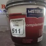01 BALDE DE TINTA PVA NA COR BRANCA DE 14L MARCA MISTERLAR. (NO ESTADO) ATENÇÃO! FAZER A VISITAÇÃO ANTES DE ARREMATAR, NÃO SABEMOS SE FUNCIONA, LEILÃO NÃO TEM GARANTIA E NEM DEVOLUÇÃO, SUJEITO A POSSÍVEIS AVARIAS VISÍVEIS/OCULTAS E/OU AUSÊNCIA DE COMPONENTES.