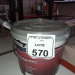 01 BALDE DE TINTA PVA NA COR BRANCA DE 14L MARCA MISTERLAR. (NO ESTADO) ATENÇÃO! FAZER A VISITAÇÃO ANTES DE ARREMATAR, NÃO SABEMOS SE FUNCIONA, LEILÃO NÃO TEM GARANTIA E NEM DEVOLUÇÃO, SUJEITO A POSSÍVEIS AVARIAS VISÍVEIS/OCULTAS E/OU AUSÊNCIA DE COMPONENTES.