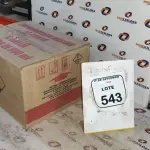 12 LATAS DE REMOVEDORES DE TINTAS E TEXTURAS DE 900ML CADA. (NO ESTADO) ATENÇÃO! FAZER A VISITAÇÃO ANTES DE ARREMATAR, NÃO SABEMOS SE FUNCIONA, LEILÃO NÃO TEM GARANTIA E NEM DEVOLUÇÃO, SUJEITO A POSSÍVEIS AVARIAS VISÍVEIS/OCULTAS E/OU AUSÊNCIA DE COMPONENTES.