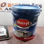 01 BALDE DE TINTA ACRÍLICA NA COR CÉU VERÃO FOSCO DE 18L MARCA DUCRYL. (NO ESTADO) ATENÇÃO! FAZER A VISITAÇÃO ANTES DE ARREMATAR, NÃO SABEMOS SE FUNCIONA, LEILÃO NÃO TEM GARANTIA E NEM DEVOLUÇÃO, SUJEITO A POSSÍVEIS AVARIAS VISÍVEIS/OCULTAS E/OU AUSÊNCIA DE COMPONENTES.