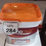 01 BALDE DE TINTA ECONÔMICA DE 16L NA COR BRANCO NEVE MARCA RENOCRIL. (NO ESTADO) ATENÇÃO! FAZER A VISITAÇÃO ANTES DE ARREMATAR, NÃO SABEMOS SE FUNCIONA, LEILÃO NÃO TEM GARANTIA E NEM DEVOLUÇÃO, SUJEITO A POSSÍVEIS AVARIAS VISÍVEIS/OCULTAS E/OU AUSÊNCIA DE COMPONENTES.
