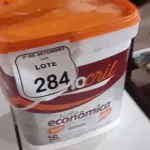 01 BALDE DE TINTA ECONÔMICA DE 16L NA COR BRANCO NEVE MARCA RENOCRIL. (NO ESTADO) ATENÇÃO! FAZER A VISITAÇÃO ANTES DE ARREMATAR, NÃO SABEMOS SE FUNCIONA, LEILÃO NÃO TEM GARANTIA E NEM DEVOLUÇÃO, SUJEITO A POSSÍVEIS AVARIAS VISÍVEIS/OCULTAS E/OU AUSÊNCIA DE COMPONENTES.