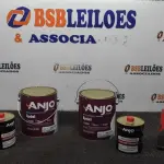 01 LATA DE EPÓXI PDA BRANCO BASE SOLVENTE 2,7L MARCA ANJO TINTAS E 01 LATA DE CATALISADOR ALTA PERFORMACE 900ML MARCA ANJO TINTAS. (NO ESTADO) ATENÇÃO! FAZER A VISITAÇÃO ANTES DE ARREMATAR, NÃO SABEMOS SE FUNCIONA, LEILÃO NÃO TEM GARANTIA E NEM DEVOLUÇÃO, SUJEITO A POSSÍVEIS AVARIAS VISÍVEIS/OCULTAS E/OU AUSÊNCIA DE COMPONENTES.