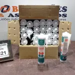01 CAIXA COM 24 SILICONES ACÉTICO INCOLOR DE 240G CADA MARCA MONUMENTAL. (NO ESTADO) ATENÇÃO! FAZER A VISITAÇÃO ANTES DE ARREMATAR, NÃO SABEMOS SE FUNCIONA, LEILÃO NÃO TEM GARANTIA E NEM DEVOLUÇÃO, SUJEITO A POSSÍVEIS AVARIAS VISÍVEIS/OCULTAS E/OU AUSÊNCIA DE COMPONENTES.