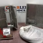 02 CAIXAS DE HIDRÔMETRO. (NO ESTADO) ATENÇÃO! FAZER A VISITAÇÃO ANTES DE ARREMATAR, NÃO SABEMOS SE FUNCIONA, LEILÃO NÃO TEM GARANTIA E NEM DEVOLUÇÃO, SUJEITO A POSSÍVEIS AVARIAS VISÍVEIS/OCULTAS E/OU AUSÊNCIA DE COMPONENTES.