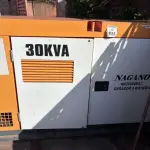 01 GERADOR MODELO ND3000ES3 A DIESEL 30KVA MARCA NAGANO. (NO ESTADO) ATENÇÃO! FAZER A VISITAÇÃO ANTES DE ARREMATAR, NÃO SABEMOS SE FUNCIONA, LEILÃO NÃO TEM GARANTIA E NEM DEVOLUÇÃO, SUJEITO A POSSÍVEIS AVARIAS VISÍVEIS/OCULTAS E/OU AUSÊNCIA DE COMPONENTES.