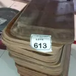 40 PLACAS DE MADEIRA. (NO ESTADO) ATENÇÃO! FAZER A VISITAÇÃO ANTES DE ARREMATAR, NÃO SABEMOS SE FUNCIONA, LEILÃO NÃO TEM GARANTIA E NEM DEVOLUÇÃO, SUJEITO A POSSÍVEIS AVARIAS VISÍVEIS/OCULTAS E/OU AUSÊNCIA DE COMPONENTES.