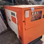 01 GERADOR MODELO ND3000ES3 A DIESEL 30KVA MARCA NAGANO. (NO ESTADO) ATENÇÃO! FAZER A VISITAÇÃO ANTES DE ARREMATAR, NÃO SABEMOS SE FUNCIONA, LEILÃO NÃO TEM GARANTIA E NEM DEVOLUÇÃO, SUJEITO A POSSÍVEIS AVARIAS VISÍVEIS/OCULTAS E/OU AUSÊNCIA DE COMPONENTES.