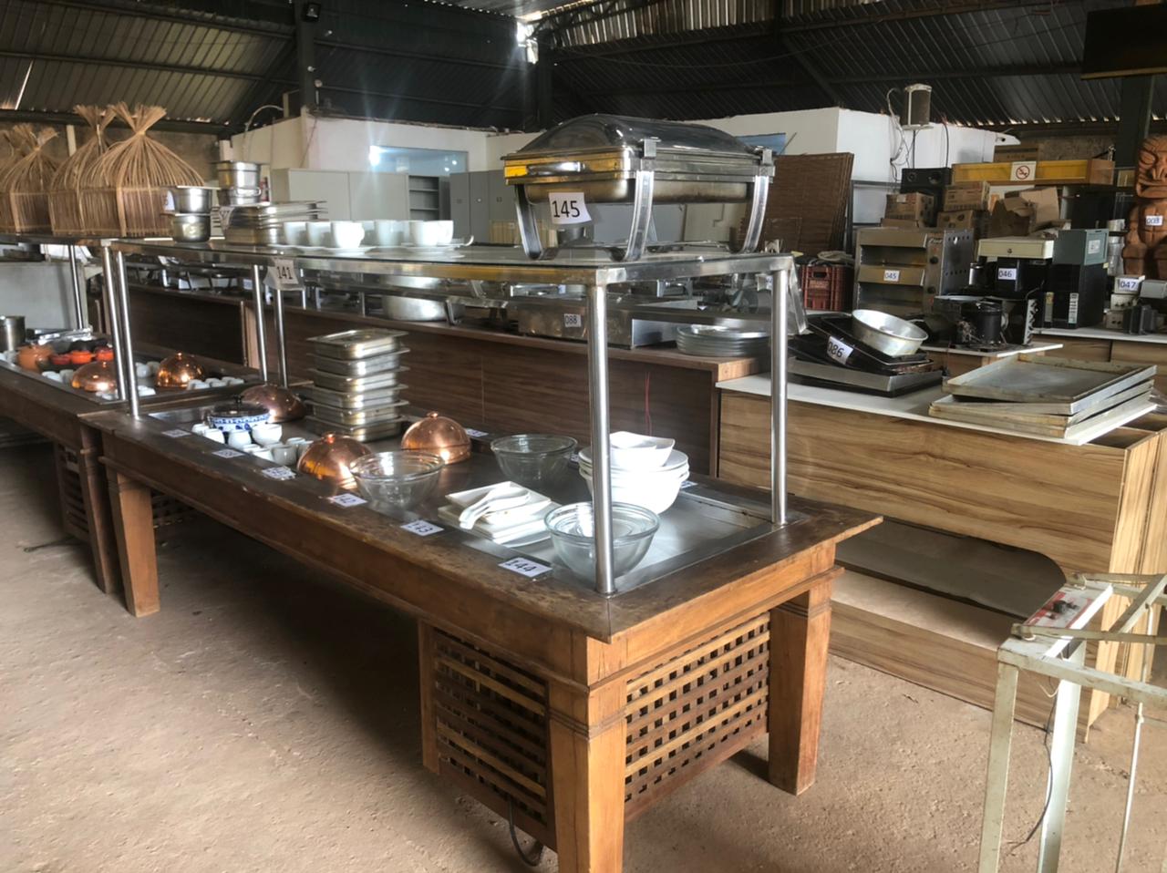 1º LEILÃO DE RESTAURANTE E DIVERSOS