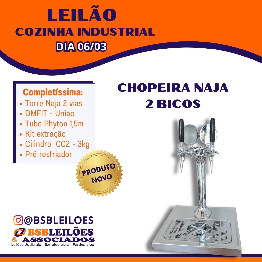 LEILÃO DE COZINHA INDUSTRIAL